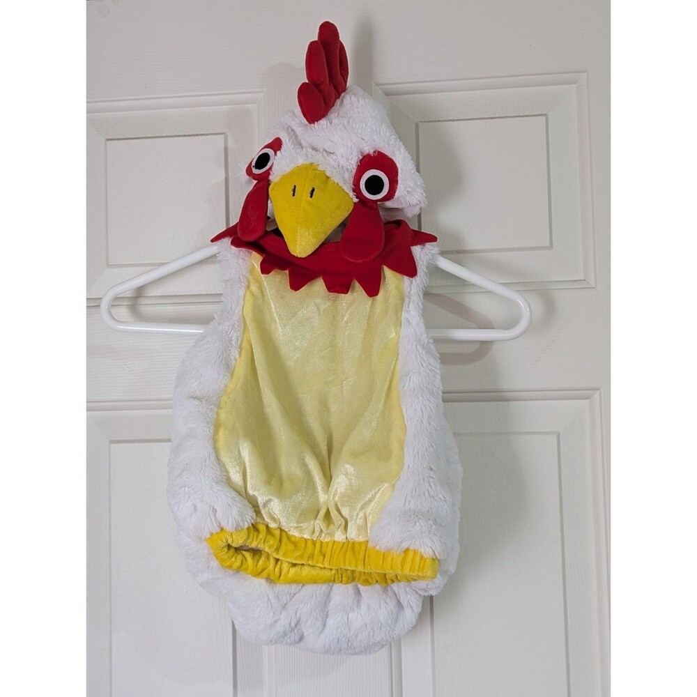 Chicken Rooster Plush Costume Infant 6-9 mos 2-Piece Halloween Easter Cosplay